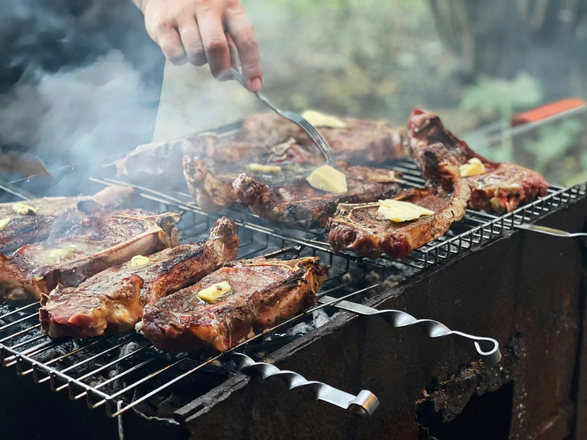 Open air stakes - best meat thermometers for perfect grilling