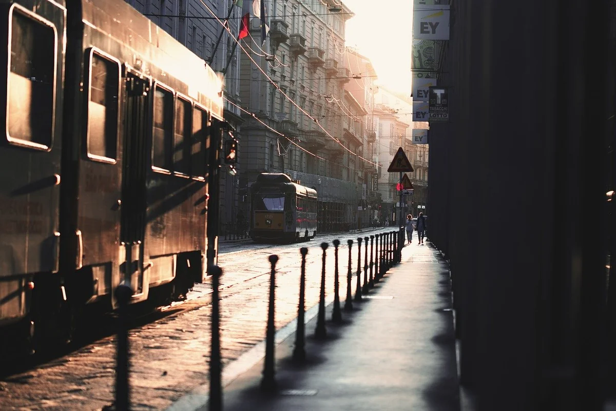 tram, milan, italy, city, streets, nature, urban, traffic, buildings, sun, street, intersection - best outdoor door mats for high traffic areas